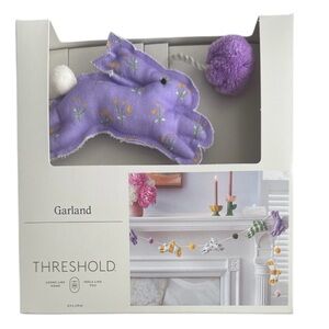 Threshold Lavender Bunny Garland